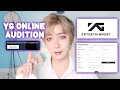 YG GLOBAL Kpop AUDITION TIPS AND SECRETS - HOW TO APPLY FOR YG ONLINE APPLICATION 2020
