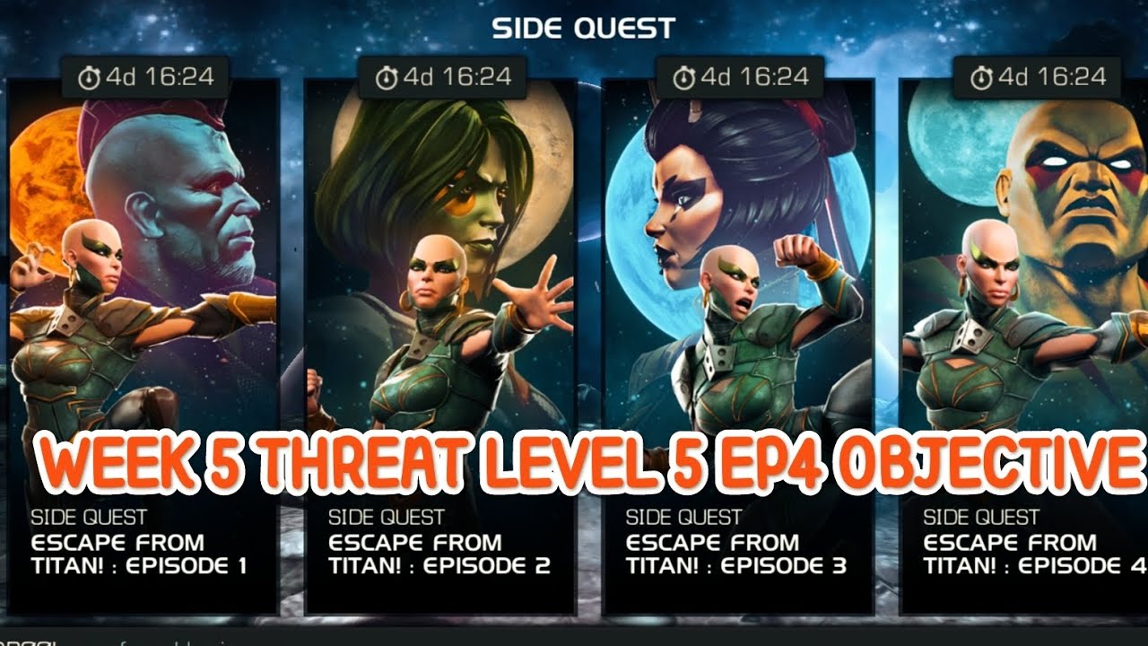 This Is How To Do WEEK 5 Objectives Escape From Titan SQ Marvel This Is How To Do WEEK 5 Objectives Escape From Titan SQ Marvel