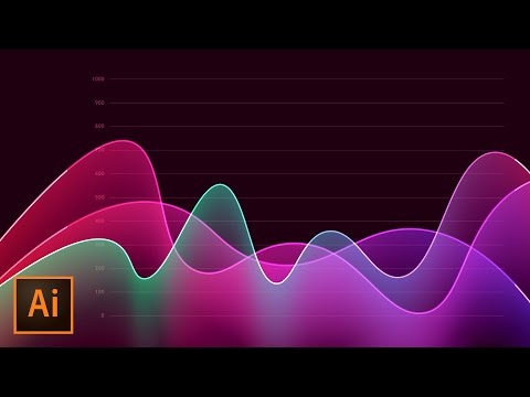 How to Create Metrics Line Graph Analytics Vector Artwork in Illustrator