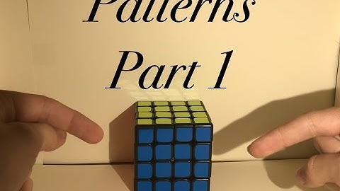 4x4 Patterns (Part 1)