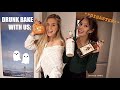 DRUNK BAKE WITH US // *spooky*