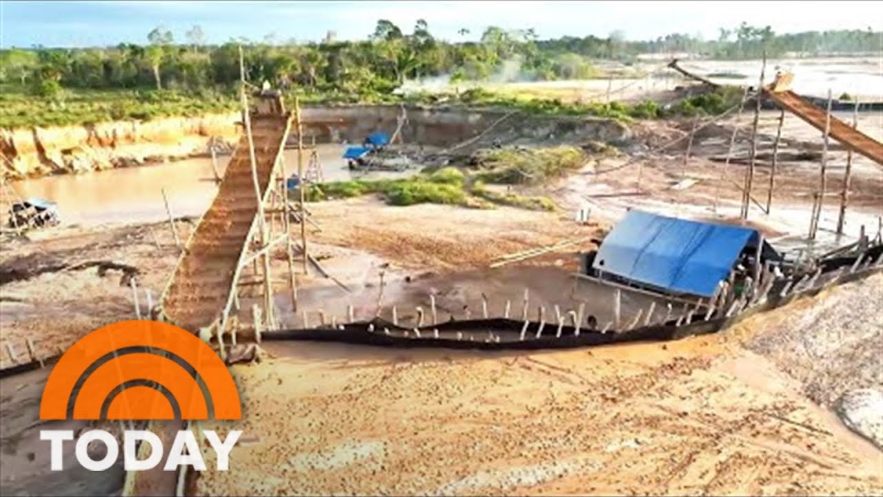 How Illegal Gold Mining In The Amazon Is Impacting Weather, Climate