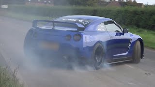 Best of Supercars Leaving a Car Show Compilation 2023 (Donuts, Powerslides and Accelerations)!!!