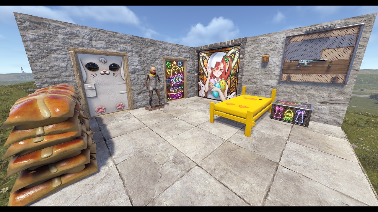 Rust Item Store | 10th April | Easter Week 2 | SandbagBarricade | New ...