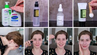 How to use The Ordinary Niacinamide 10% + Zinc 1% and COSRX Advanced Snail 96 Mucin Power Essence