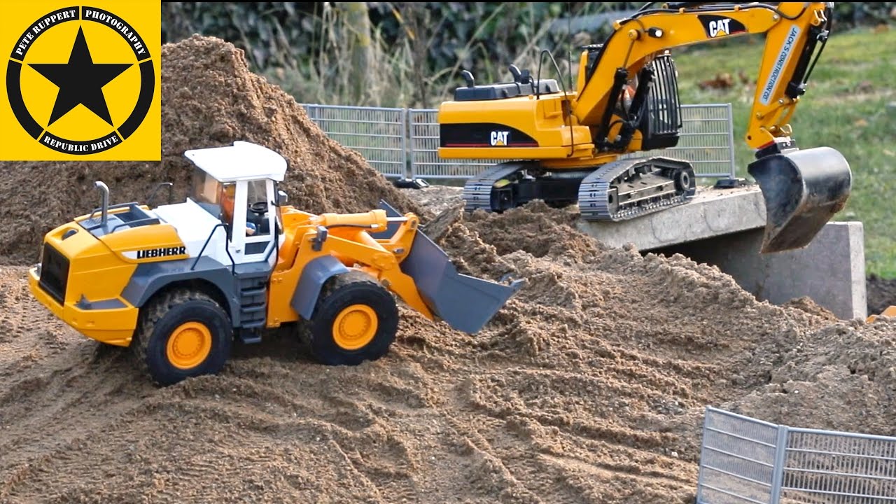 ✅Truck Videos for CHILDREN👍 BRUDER Tunnel Project Bruder TRUCKS LOADER EXCAVATOR 3/4 NEW SEASON!