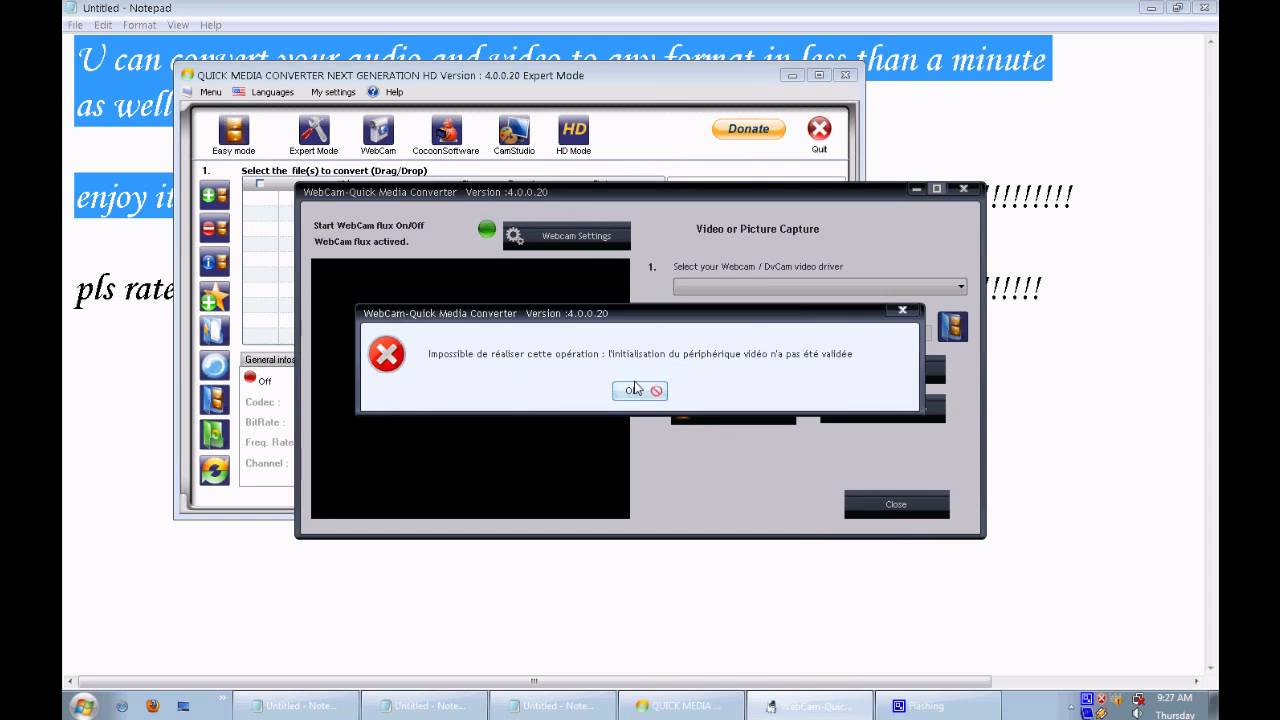 Fastest audio and video converter and video recorder free