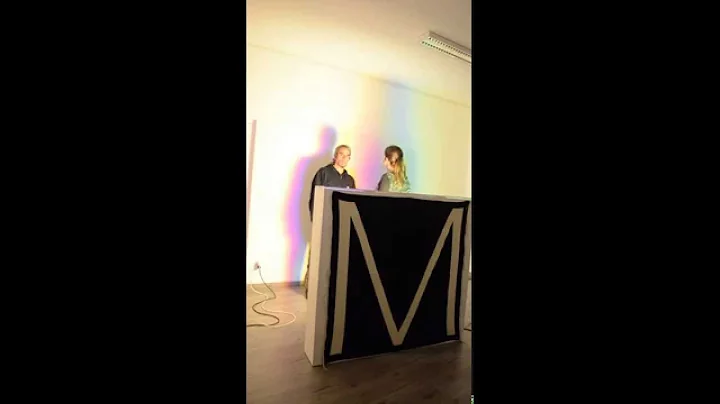 "M Toi" exhibition by Laure Molina - light instala...