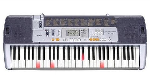 Casio LK-100/LK-110 all demo songs, 100 song bank