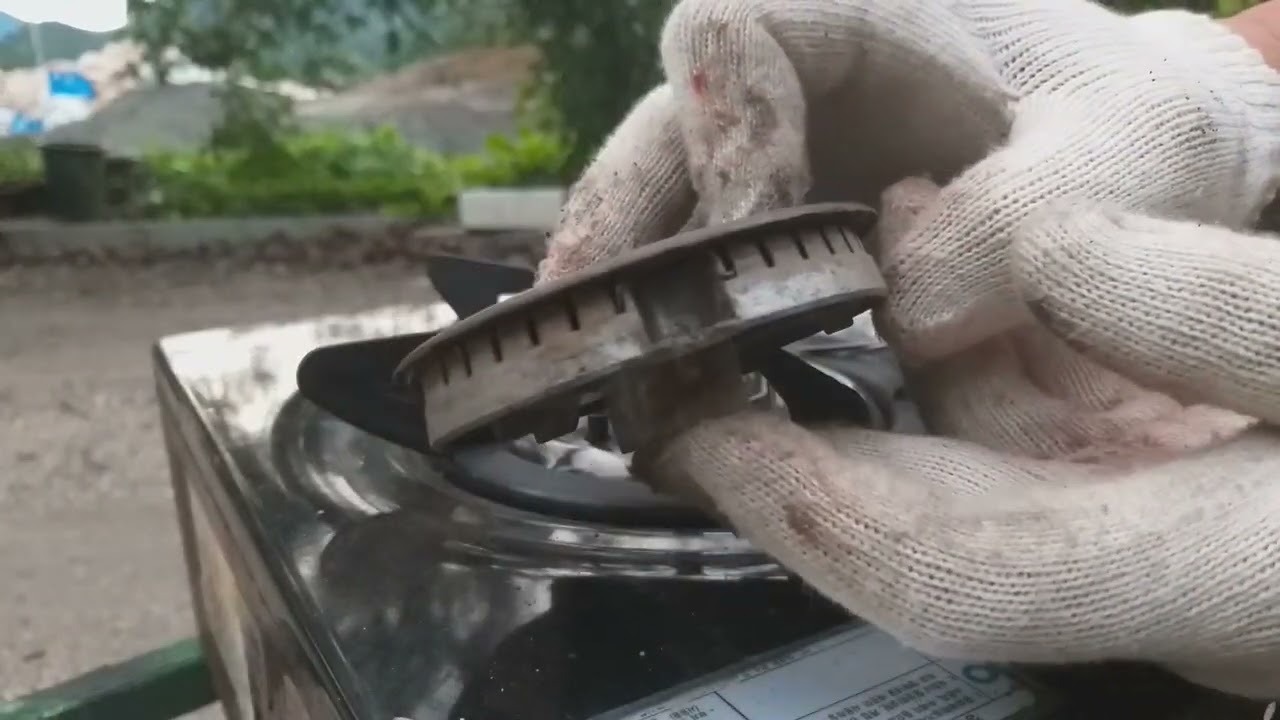 신형 가스렌지 불착화 개선