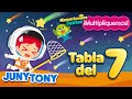 Canción de la Tabla del 7 | Tabla de Multiplicar | Canciones Infantiles | JunyTony en español