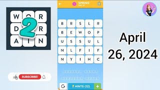 WordBrain 2 Spring Event Day 10 April 26, 2024 screenshot 3