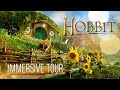 Sunny spring day in the shire  hobbit bag end ambience  immersive tour 4k