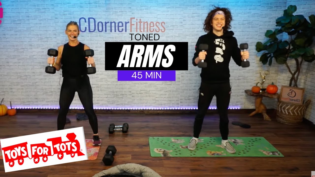 7 MIN TONED ARMS WORKOUT - with Music & Beeps (Dancer Arms) 