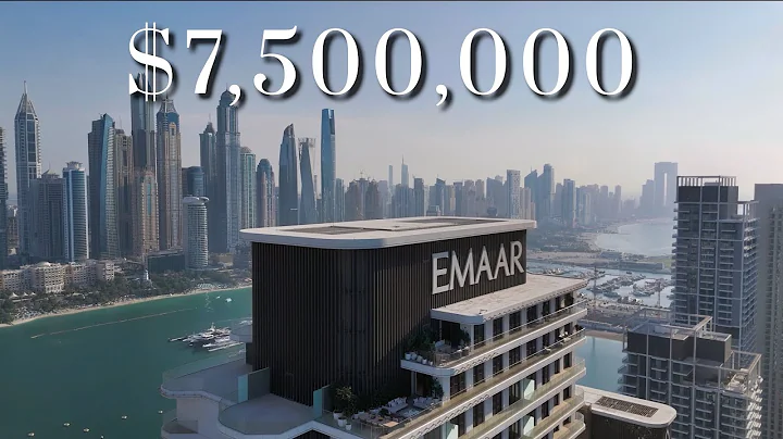 Inside a $8,000,000 ULTRA LUXURY Beachfront PENTHOUSE - Emaar Beachfront, Dubai
