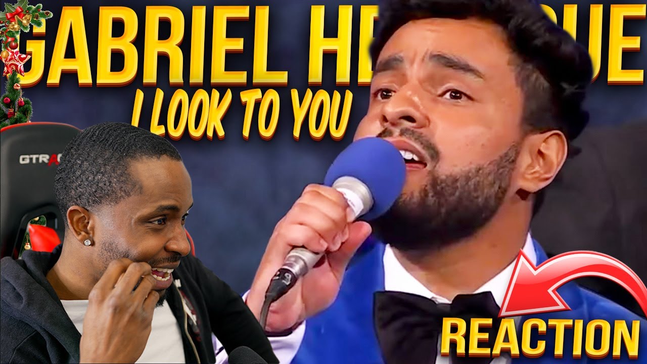 I LOOK TO YOU GABRIEL HENRIQUE Concert Craciun 2023 (Whitney Houston) Cover 