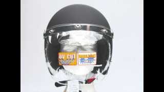 送料無料　スモールジェットヘルメット　リード工業　マットブラック　BC10-MBK
