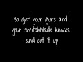 The fashion  like knives lyrics