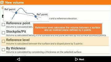X-PAD Tutorials: SURFACE AND VOLUME Volume calculation