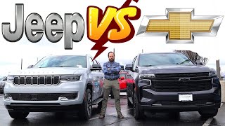 2024 Jeep Wagoneer vs 2024 Chevy Tahoe: Which SUV Is Best?