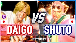 SF6 🔥 Daigo (Ken) vs Shuto (Marisa) 🔥 Street Fighter 6