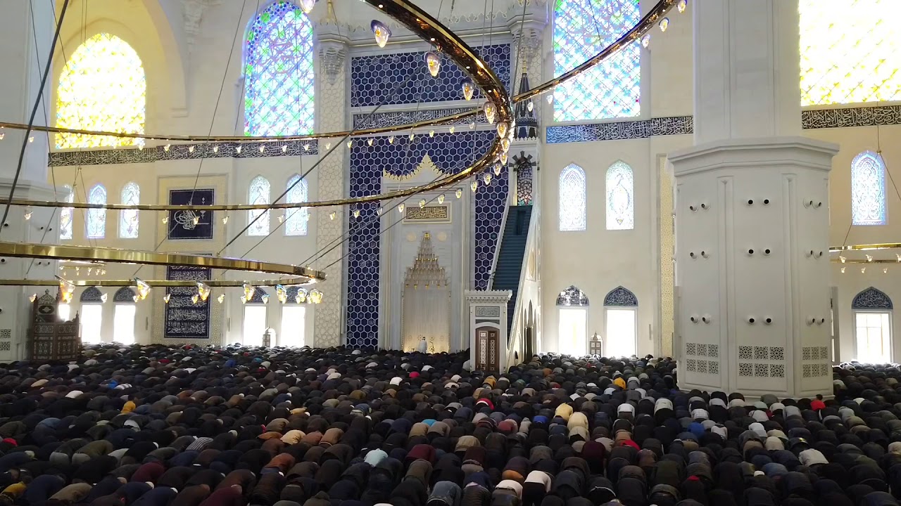 KERİM ÖZTÜRK Kamet İSHAK DANIŞ Cuma Namazı Farz’ı SAFFET ÇALIŞ Namaz Bitiş Duası