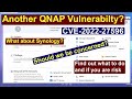 QNAP Security and Vulnerabilities - CVE-2022-27596