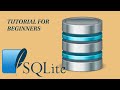 SQLite Tutorial For Beginners - Make A Database In No Time - 2020