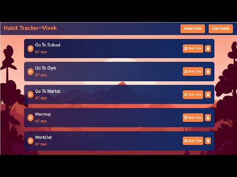 Coding Ninjas React Skill Test-3 || Habit Tracker Using React | Coding Ninjas Habit Tracker React