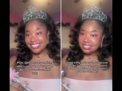 Your ex-bestie is incoming and finna crash out out on everybody - which Glinda are you 😀? 18