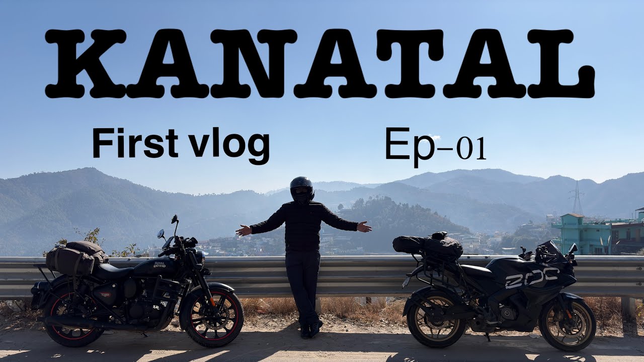 My First YouTube Vlog | Kanatal Trip | mountain & peace ⛰️ 