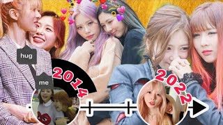 JiYoo 2014-2022: Jiu and Yoohyeon from Dreamcatcher moments