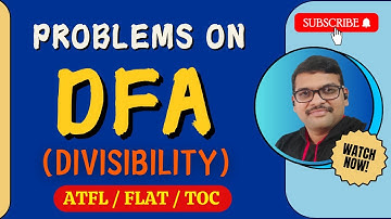 09-DETERMINISTIC FINITE AUTOMATA (DFA) EXAMPLE - 5 (DIVISIBLE BY) IN AUTOMATA THEORY || TOC