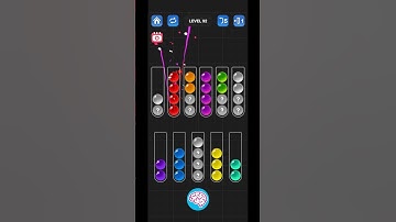 Lv 92 (??? ver.) Ball Sort Puzzle - Color Game / 顏色分類遊戲 / ボールソーティングパズル (Guru Game)  #ballsortpuzzle