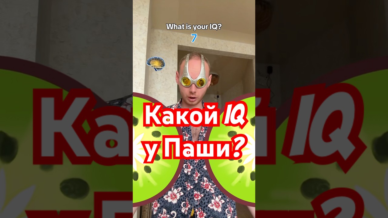 Какой IQ у Паши?! Если больше 100 - отправлю ему айфон 16 про