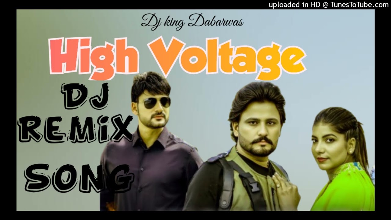 High Voltage (Ajay Hooda) Dj Remix Hard Bass Viral New Song Vibration /Dj king Dabarwas