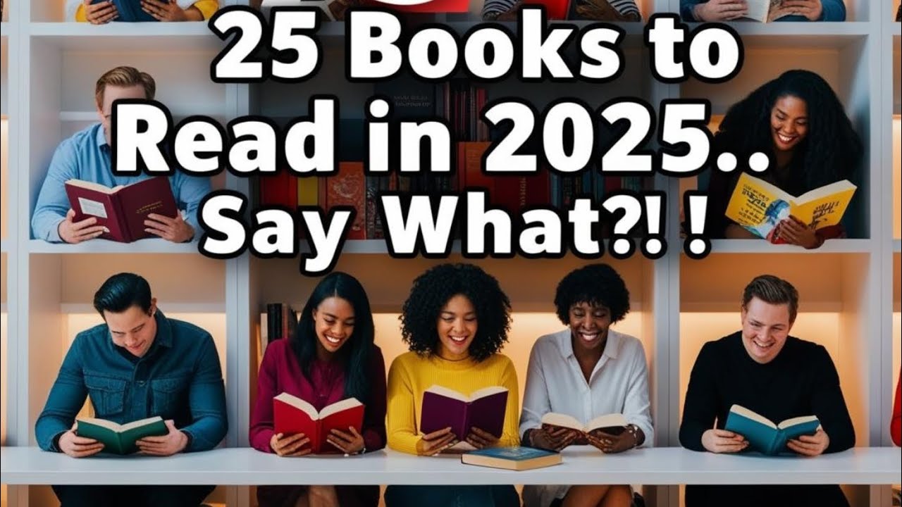 25 Books I Plan to Read in 2025 - YouTube