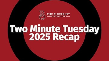2025 Two Minute Tuesday Recap