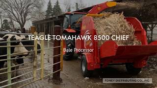 Teagle Tomahawk 8500 Chief - Bale Processor Demo