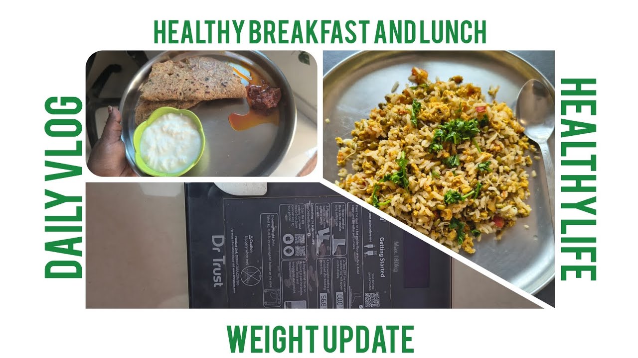 Healthy breakfast and lunch recipes, daily vlog in Tamil 