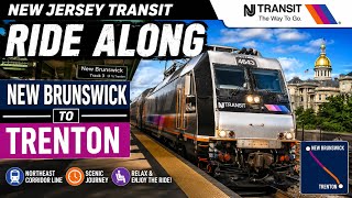     The Busiest Rail Line in America? NJ Transit New Brunswick to Trenton