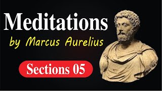 Meditations || by Marcus Aurelius || Sections 05 || Quotes Pin