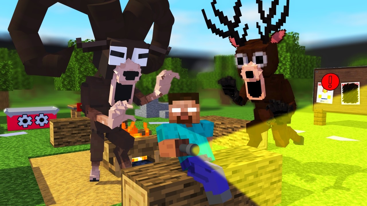 ALL EPISODE 99 Nights in the Forest - Minecraft animation