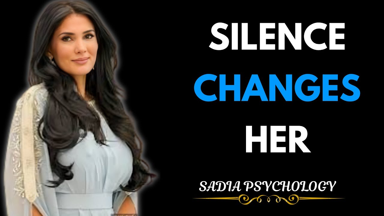 A Woman Will Do THIS When You Stop Talking to Her | Psychology of Silence