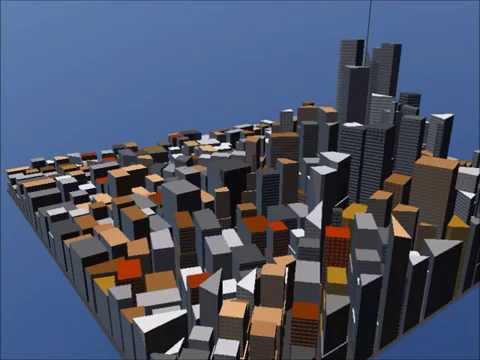 A Procedurally Generated City - YouTube