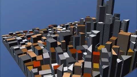 A Procedurally Generated City