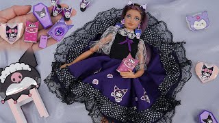 20+ DIY Miniature Ideas for Barbie with Kuromi ~ Barbie Doll Makeover