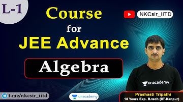 Algebra Advanced Problem | Course for JEE Advanced 2021 | IIT JEE Mathematics | by Tripathi Sir