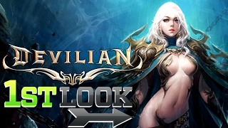 DEVILIAN -Dual-Form Half-Devil Heroes! -New Games Android screenshot 1