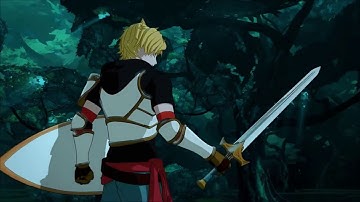 Pyrrha Nikos training Jaune Arc (RWBY Volume 4)